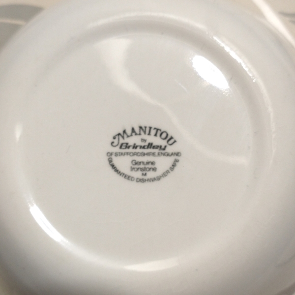 Vintage Manitou Grindley 6" Set of Bowls - Picture 4 of 5